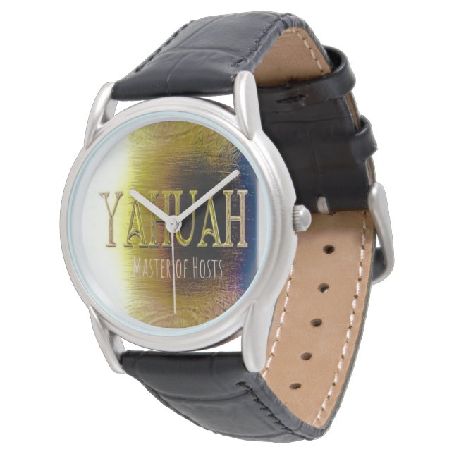 Yahuah-Master of Hosts 02-02 Horloge (Gekanteld)