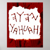 Yahuah Poster (Voorkant)