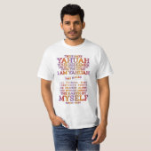 Yahuah T-shirt (Voorkant volledig)