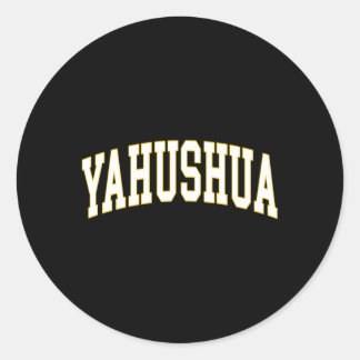Yahushua Yahshua Ronde Sticker