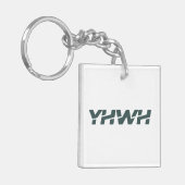 Yahweh Baltisch Zee Acryl Sleutelhanger (Voorkant Links)