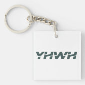 Yahweh Baltisch Zee Acryl Sleutelhanger (Voorkant)