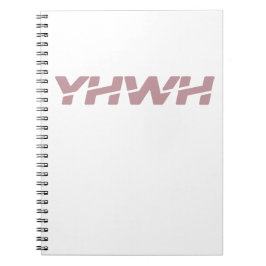 Yahweh Dusty Pink Spiral Notitieboek