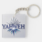 Yahweh Emblem Sleutelhanger – Ai design (Achterkant)