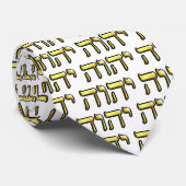 Yahweh Jehovah's naam in het Hebreeuwse Stropdas T (Opgerold)