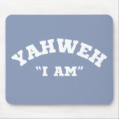 Yahweh Mousepad Muismat (Voorkant)