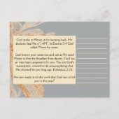 Yahweh | Namen van de goddelijke revolutie Briefkaart (Achterkant)