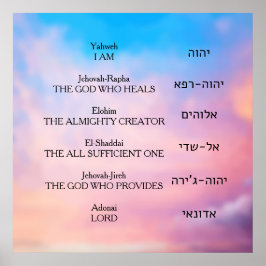Yahweh Poster