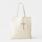 Yahweh Rapha Jireh Christian Tote Bag (Achterkant)