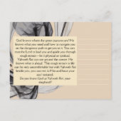 Yahweh Roi | Namen van de goddelijke revolutie Briefkaart (Achterkant)