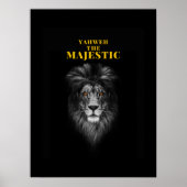 Yahweh The Majestic Poster (Voorkant)