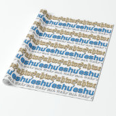 Yahweh Yeshua Ruach Hako'desh Cadeaupapier (Uitgerold)