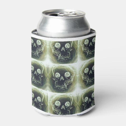 yaie 666 schedel blikjeskoeler (Blikje Voorkant)