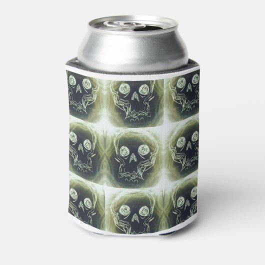 yaie 666 schedel blikjeskoeler (Blikje Achterkant)