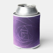 Yaie abstracte kunst paarse spirituele kleur blikjeskoeler (Blikje Voorkant)