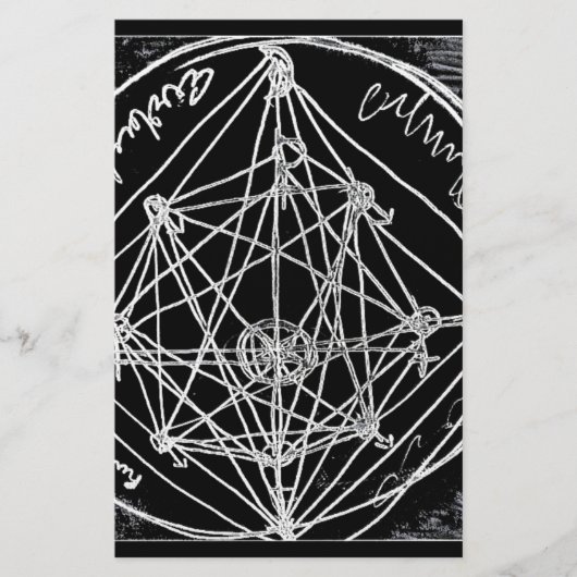 yaie alchemistisch transmutatieart. briefpapier (Voorkant)