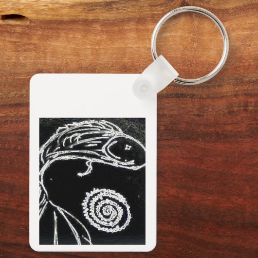 yaie betta sleutelhanger (Achterkant)