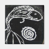 Yaie Betta vistekening Magneet (Voorkant)