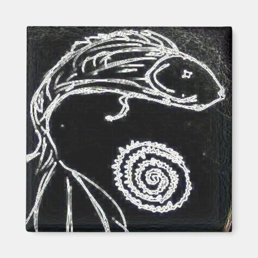 Yaie Betta vistekening Magneet (Voorkant)