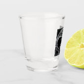 Yaie Betta vistekening Shot Glas (Links)