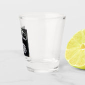 Yaie Betta vistekening Shot Glas (Rechts)