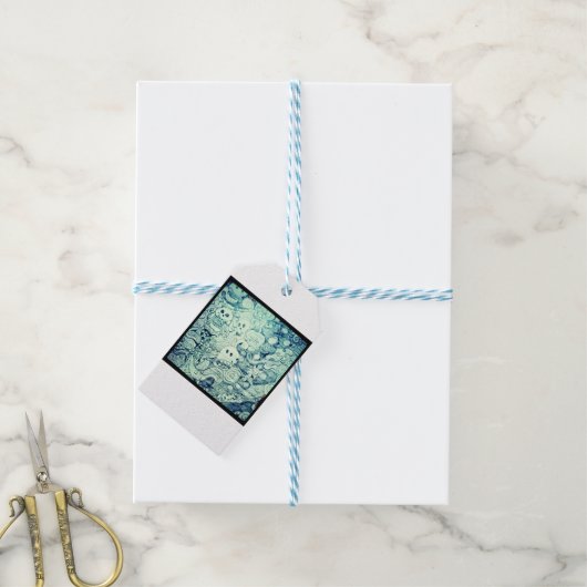 yaie denkbeeldige denker cadeaulabel (Met Touw)