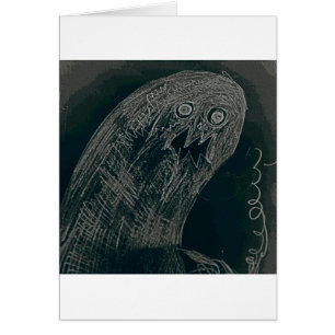 yaie groeien de wormtekening en uw ziel donker