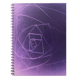 Yaie kleur paars abstract spirituele kleur notitieboek