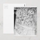 Yaie Monster Manga Anime Briefkaart (Voorkant / Achterkant)