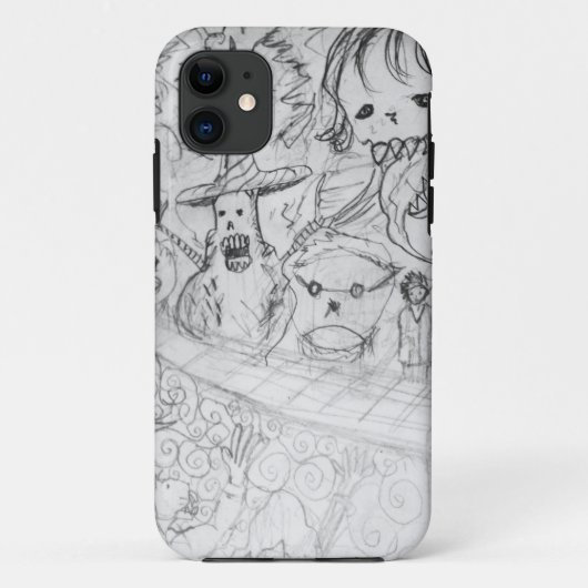 Yaie Monster Manga Anime Case-Mate iPhone Case (Achterkant)