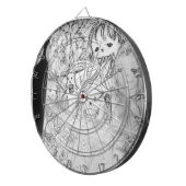 Yaie Monster Manga Anime Dartbord (Voorkant Rechts)