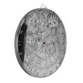 Yaie Monster Manga Anime Dartbord (Voorkant Links)