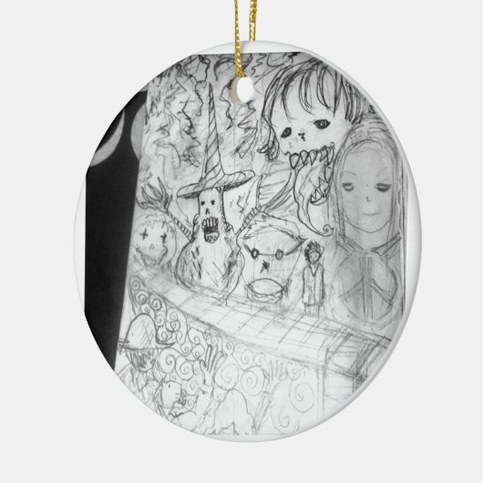 yaie monster manga anime keramisch ornament (Links)