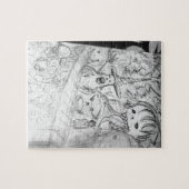 Yaie Monster Manga Anime Legpuzzel (Horizontaal)