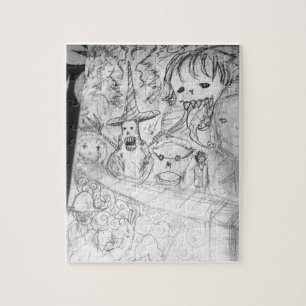 Yaie Monster Manga Anime Legpuzzel