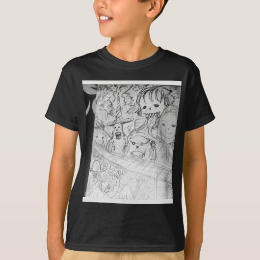 Yaie Monster Manga Anime T-shirt (Voorkant)