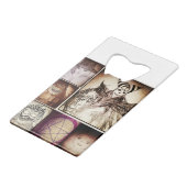 yaie mysterie 2 creditkaart flessenopener (Voorkant Gekanteld)