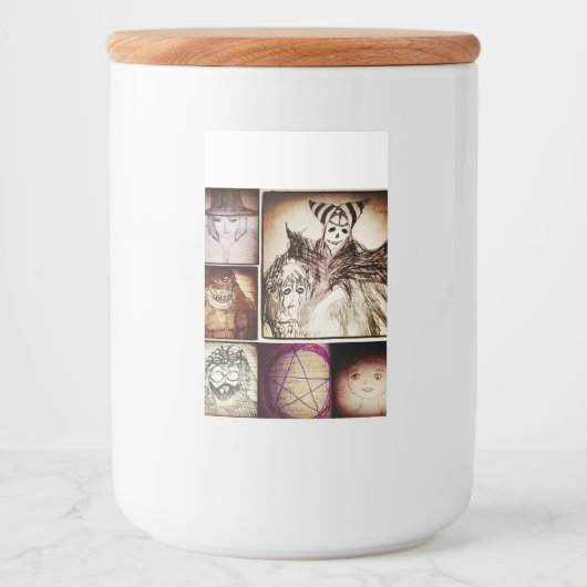 yaie mysterie 2 voedselcontainer etiket (Voorkant)