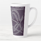 Yaie Nine Moon abstracte kunst Chinese dierenriem Latte Mok (Rechts)