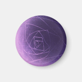 Yaie paarse abstracte spirituele kleur magneet