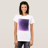 Yaie paarse spirituele kleur t-shirt (Voorkant volledig)