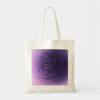Yaie paarse spirituele kleur tote bag