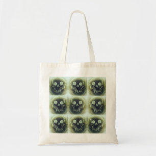 yaie schedel tote bag