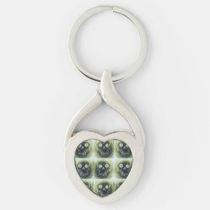 yaie Skull 666 sleutelhanger