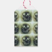yaie Skull 666 sleutelhanger Cadeaulabel (Voorkant)