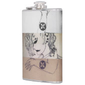 yaie symbool om deze wereld te veranderen manga an heupfles (Links)