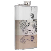 yaie symbool om deze wereld te veranderen manga an heupfles (Rechts)