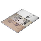 yaie symbool om deze wereld te veranderen manga an notitieboek (Linkerzijde)