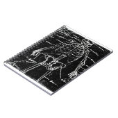 yaie tokyo human skeleton anatomy notitieboek (Linkerzijde)