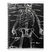 yaie tokyo human skeleton anatomy notitieboek (Voorkant)